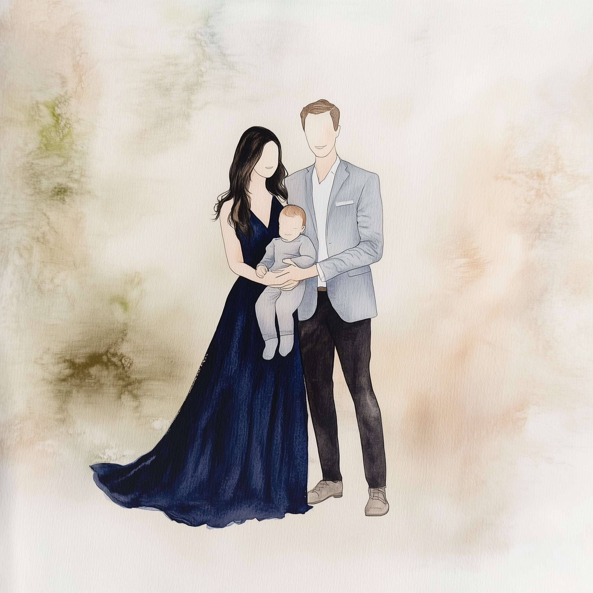 Retratos con acuarela en vivo - Imagen 3