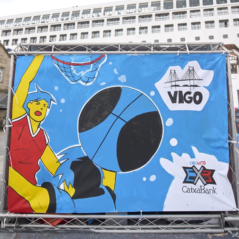 VIGO, SPAIN - MAY 16:  3X3 CaixaBank at Puerto de Vigo on May 16, 2026 in Vigo, Spain. (Photo by Jose Manuel Alvarez/JAR Sport Images)