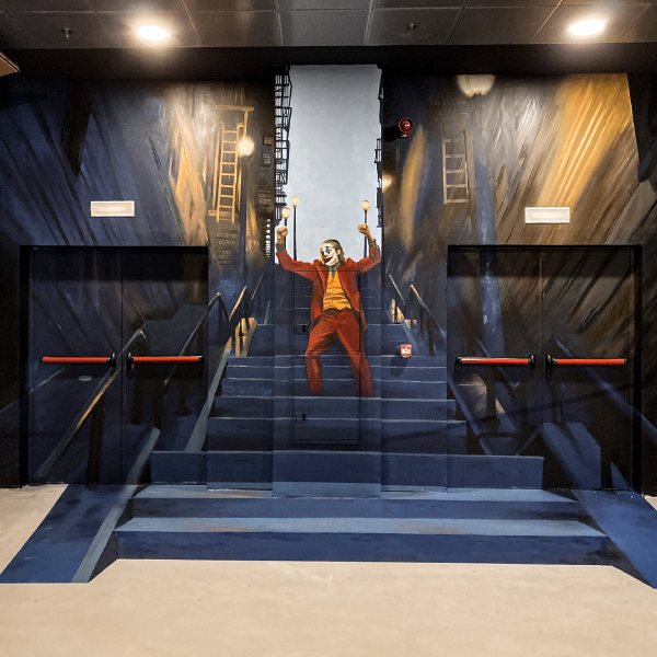 Pintura de mural personalizado cines