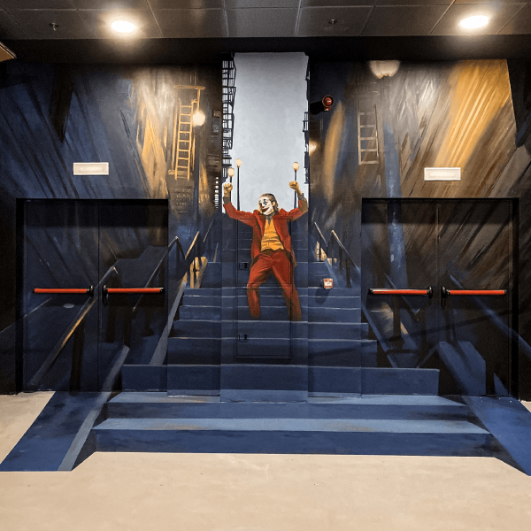 Pintura de mural personalizado cines